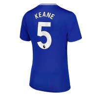 Everton Michael Keane #5 Replica Home Shirt Ladies 2024-25 Short Sleeve